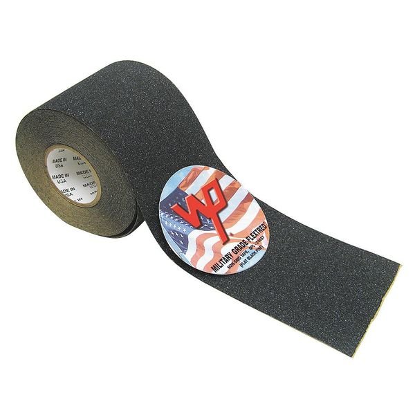 Antislip Tape, Polymer, Black, 6" W, Military Grade Flextred, Mfr#: MG54.0660.BLA
