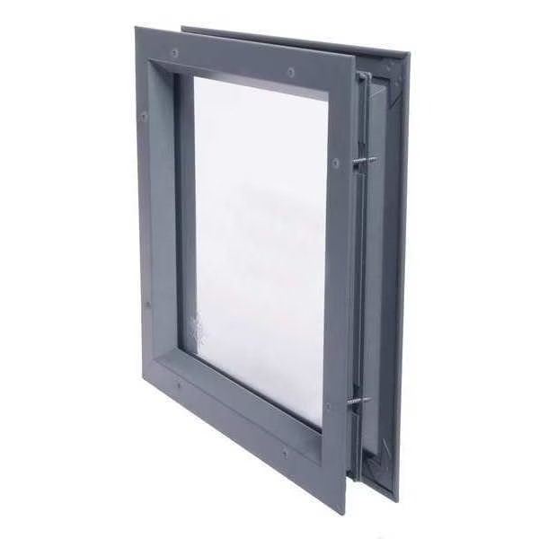 Lite Kit with Glass, Steel, 12" Opening H, National Guard, Mfr#: L-TG-1/4"-FRA-GT118 12"x12