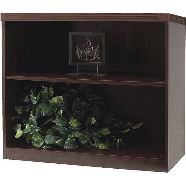 Aberdeen Bookcase, 2 Shelf, Mocha, Mayline, Mfr#: AB2S36LDC