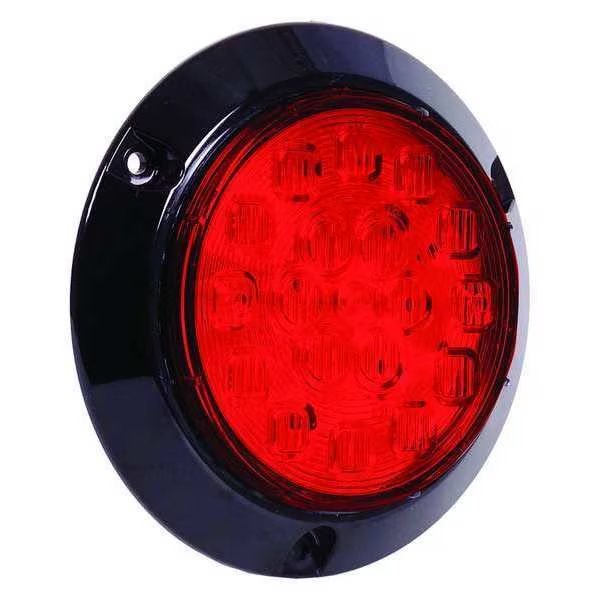 Stop/Turn/Tail Light, Red, 3/4" D, 140mA, Maxxima, Mfr#: M42321R