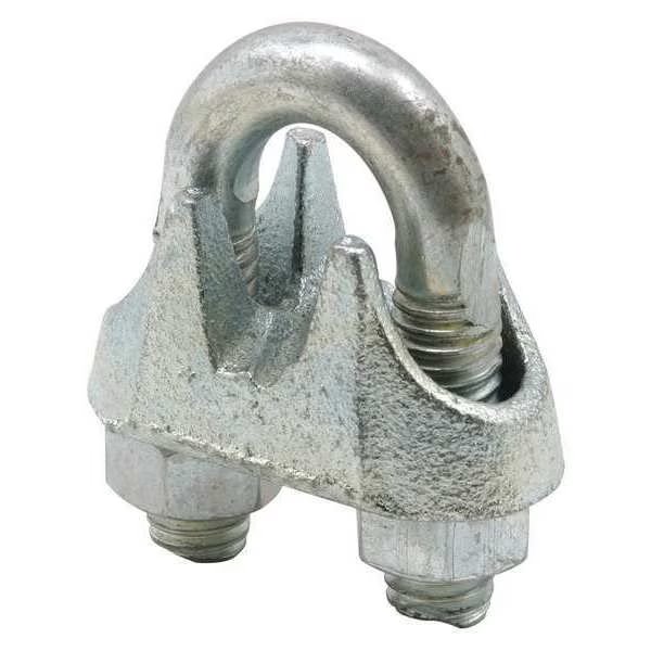 3/8 in. Galvanized Cable Clamp (2 Pack), Primeline Tools, Mfr#: GD 12253