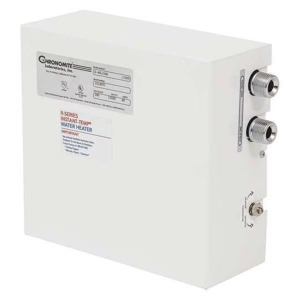 240VAC, 75 Amps, Both Electric Tankless Water Heater, Chronomite Labs, Mfr#: R-75L/240
