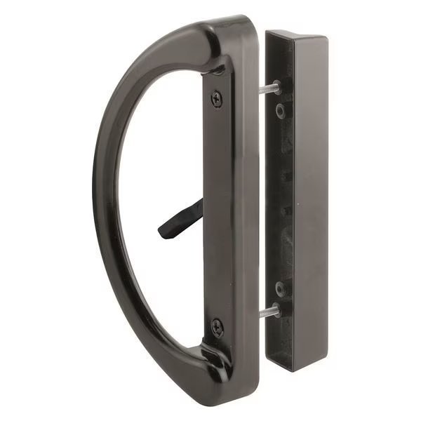 Patio Door Handle Set, Dull, Primeline Tools, Mfr#: C 1224
