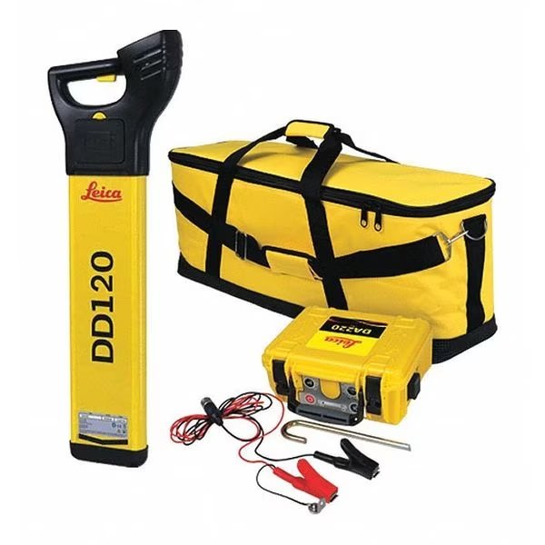 Utility Service Locator, 110/250VAC Range, Leica Dd, Mfr#: DD120 DEPTH KIT