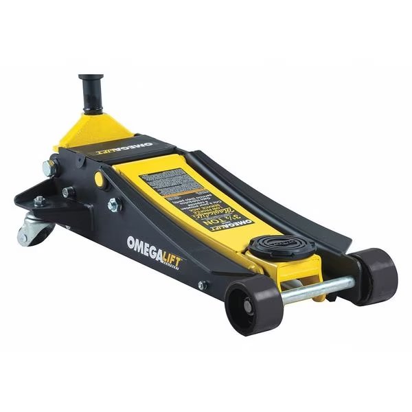 3-1/2 Tons Hydraulic Service Jack 21" Max. Lifting H., 4" Min. Lifting H, Omegalift, Mfr#: 29038