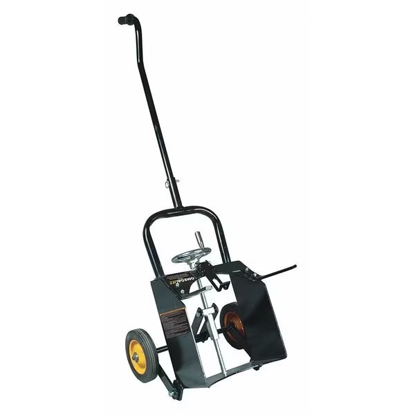 Break Drum Dolly, 13" H, 40" Handle Length, Omegalift, Mfr#: 46000
