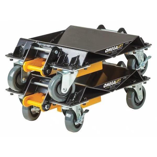 Wheel Dolly, 20-1/2" L x 13-7/8" W, Omegalift, Mfr#: 47020