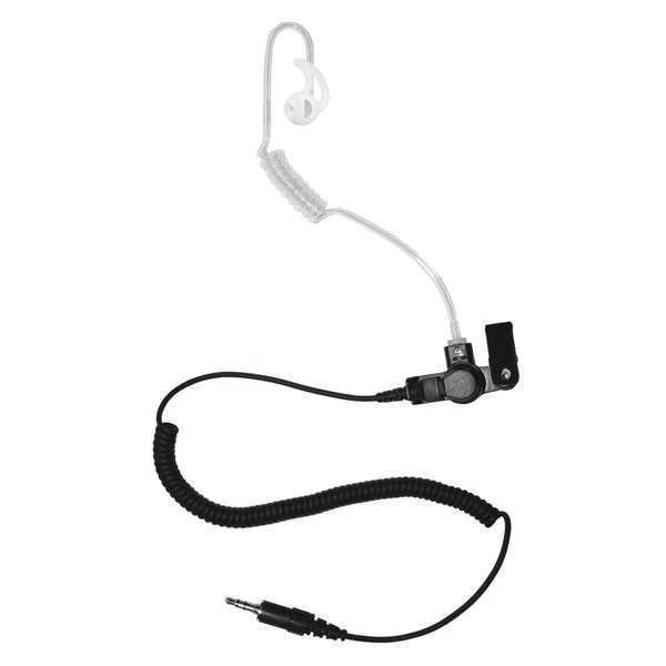 Long Tube Listen Only Earpiece, Black, Earphone Connection, Mfr#: EP1013XC