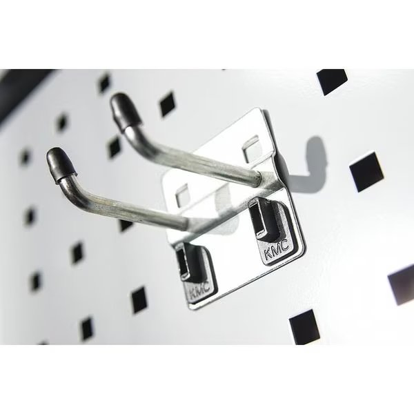 Single Rod Pegboard Hook, 2" L, 2 -1/4" W, Kennedy, Mfr#: 99829