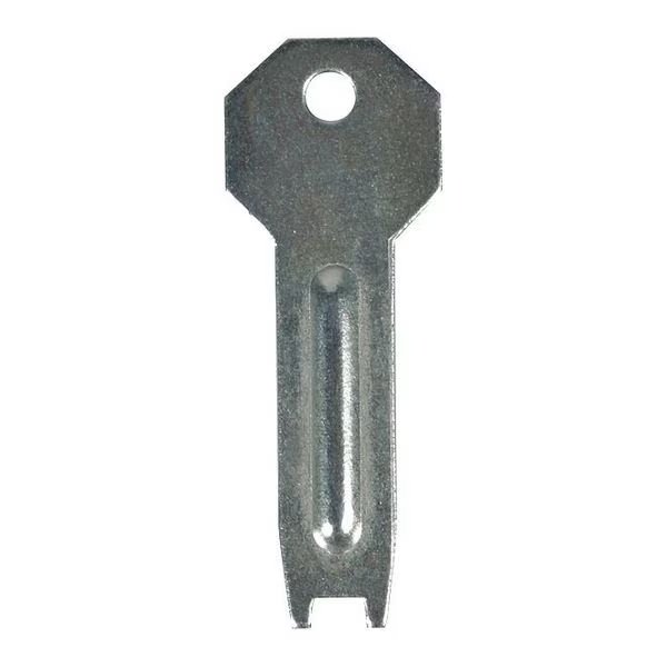 Tamper Wrench, Silver Color, 2-3/8" Sz, PK2, Safety Technology International, Mfr#: KIT-H19016
