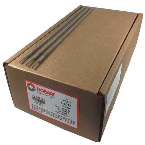14-1/2" Stick Electrode 1/8" Dia., AWS E6013, 50 lb., Hobart Welding Products, Mfr#: S113844-G31