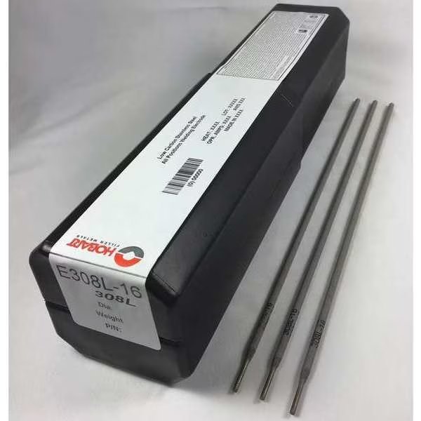 14-1/2" Stick Electrode 3/32" Dia., AWS E308/308L-16, 10 lb., Hobart Welding Products, Mfr#: S481930-G33