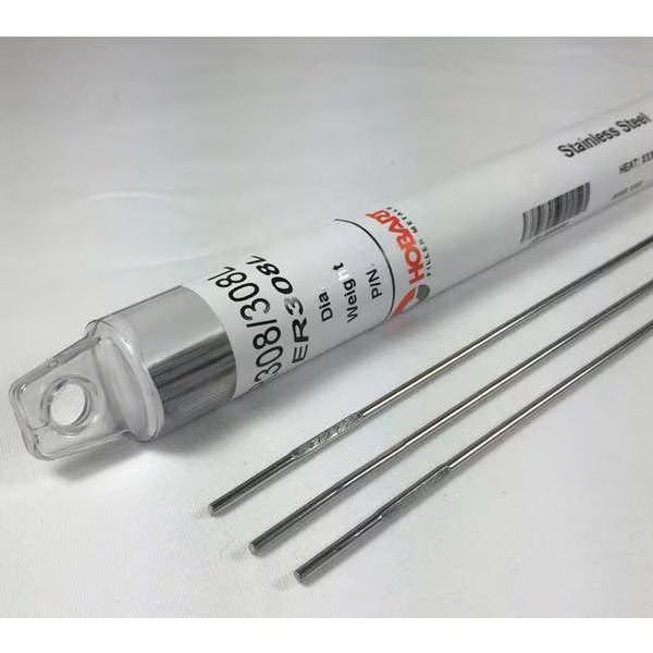 TIG Welding Rod, 1/16" dia., 36'' L, 1 lb., Hobart Welding Products, Mfr#: S512511-G01