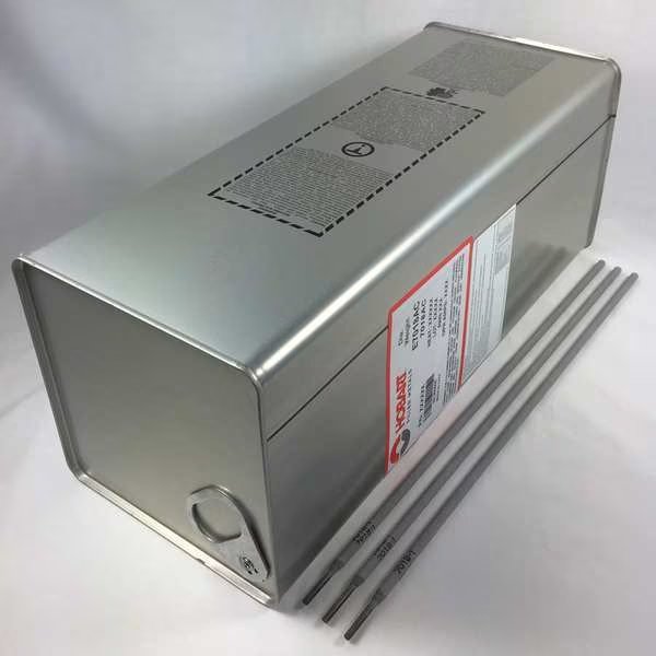 14-1/2" Stick Electrode 1/8" Dia., AWS E7018AC, 50 lb., Hobart Welding Products, Mfr#: S119844-G35