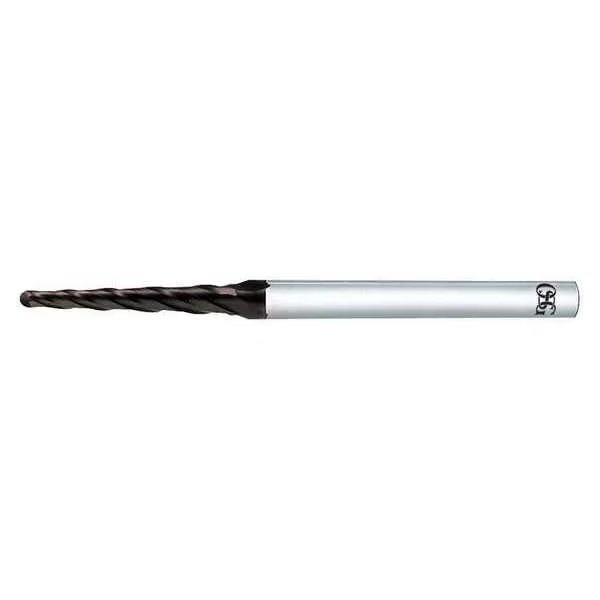 Tapered End Mill, 1.80mm Large End dia., Osg, Mfr#: 45810040