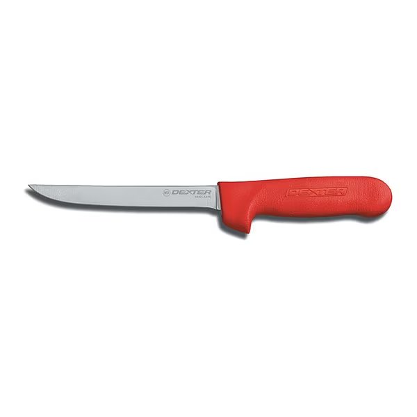 Boning Knife, 6" L, SS Blade, Red, Dexter Russell, Mfr#: 01563R
