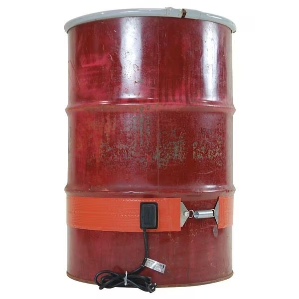 Drum/Pail Heater, Silicone Rubber, 120VAC, 15 Gallon, 700W, 44"L x 4"W, Briskheat, Mfr#: DHCS11R
