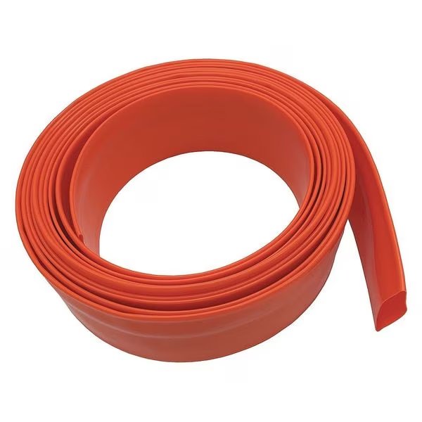 Chain Cover, 15 ft. L, Orange, 5/16" Chain, Vinylguard, Mfr#: 32-VGC-1500O-P1