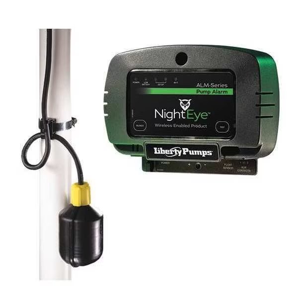 Level Alarm, Audio/Visual/App, 115VAC, 86dB, Liberty Pumps, Mfr#: ALM-2-1-EYE