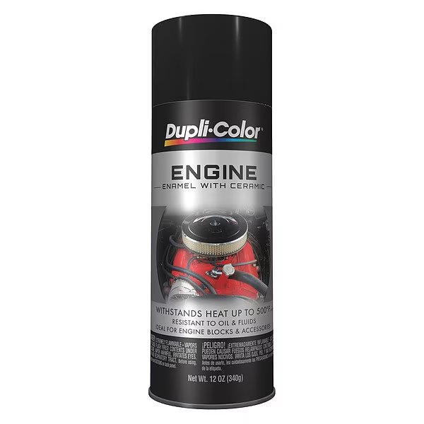 16 oz. Gloss Black Engine Enamel, Dupli-Color, Mfr#: EDE161307