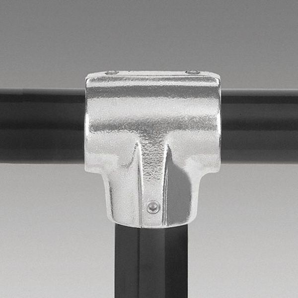 1 1/2 in Tee Structural Pipe Fitting, Aluminum, 32510 lb Tensile Strength, 1.93 in Dia., Hollaender, Mfr#: 5-8