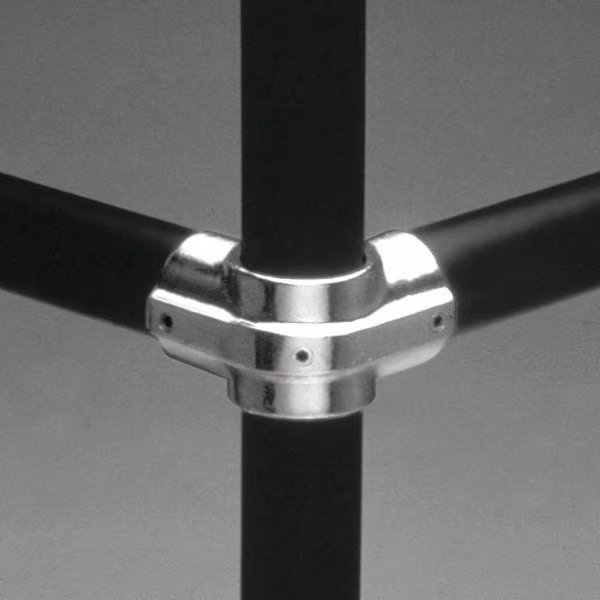Structural Pipe Fitting, Side Outlet Tee-E, Aluminum, 1.5 in Pipe Size, 32510 lb Tensile Strength, Hollaender, Mfr#: 11E-8