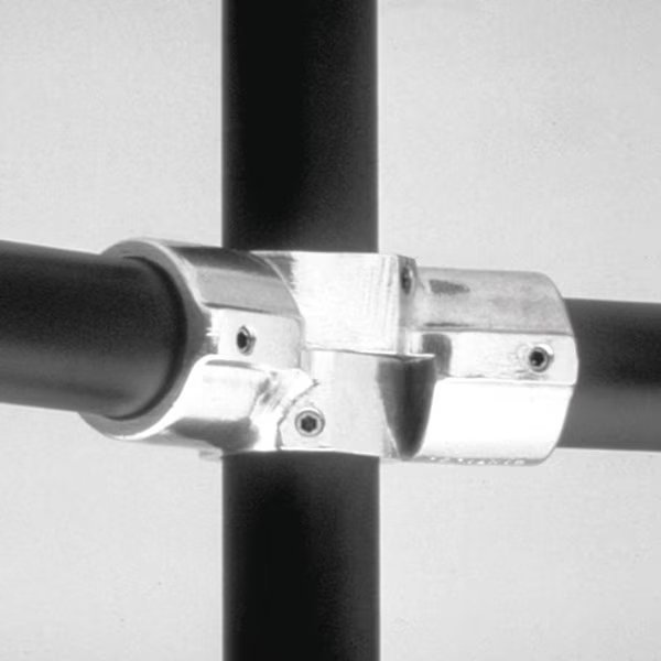 Structural Pipe Fitting, Adjustable Swivel, Aluminum, 1.5 in Pipe Size, 32510 lb Tensile Strength, Hollaender, Mfr#: 30C-8