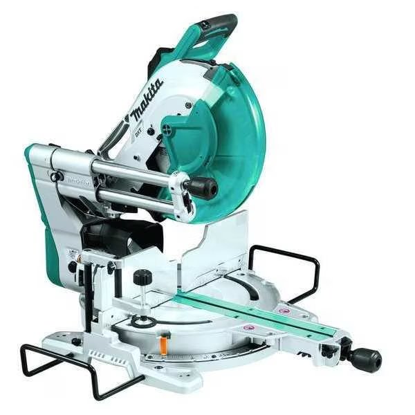 Corded, Miter Saw Max Blade Speed: 3,200 RPM 1 in Arbor Size, Makita, Mfr#: LS1219L