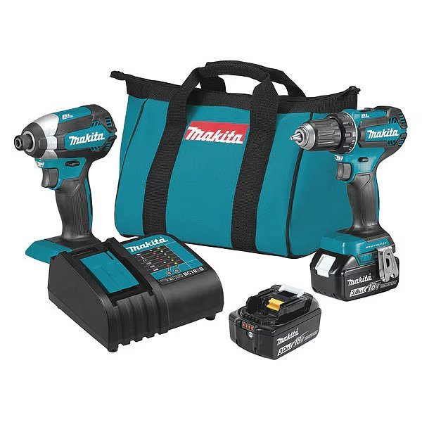 18V LXT® Brushless 2-Pc. Combo Kit (3.0Ah), Makita, Mfr#: XT281S
