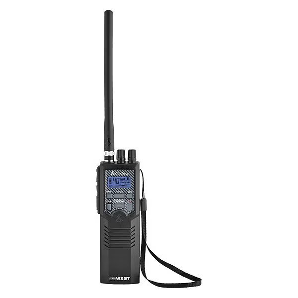 Handheld CB Radio, 4W, Single Pin, Cobra Electronics, Mfr#: HH50WXST