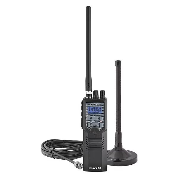 Handheld CB Radio, 4W, Single Pin, Cobra Electronics, Mfr#: HHRT50