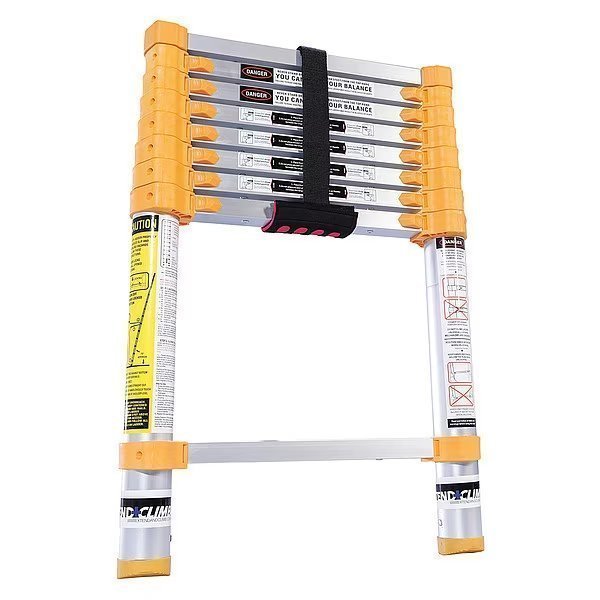 Aluminum Telescoping Extension Ladder, 250 lb Load Capacity, Xtend + Climb, Mfr#: 750P+