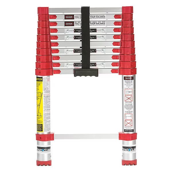 Aluminum Telescoping Extension Ladder, 250 lb Load Capacity, Xtend + Climb, Mfr#: 760P+