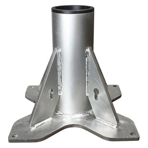 Mounting Base, 2,500 lb Capacity, Silver, Oz Lifting Products, Mfr#: OZPED4