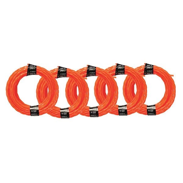 Trimmer Line, 0.094" Dia., 5/64 ft. L, PK5, Ego, Mfr#: AL2420P
