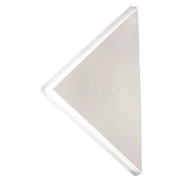 Corner Air Diverter, Triangle, Plastic, American Louver, Mfr#: STR-ADC-W