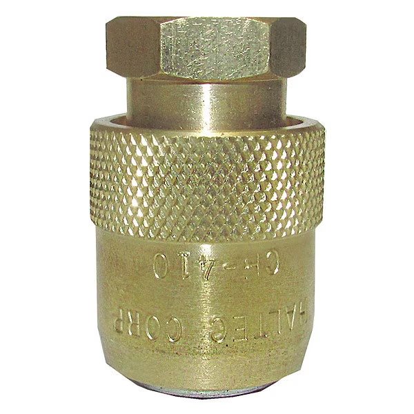 Standard Bore Screw-on Chuck, 4" Sz, Brass, Haltec, Mfr#: CH-410
