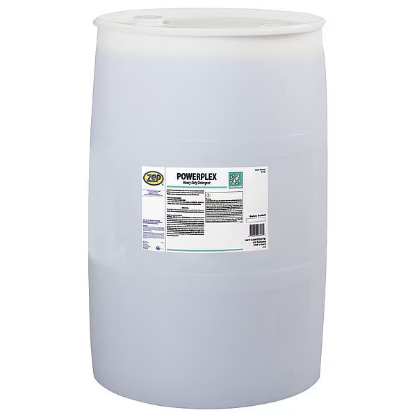 High Efficiency Laundry Detergent, 55 gal Drum, Liquid, Characteristic, Blue, Zep, Mfr#: 87085