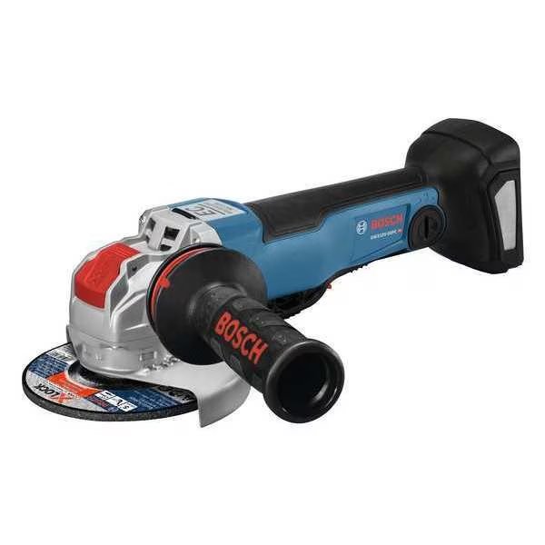 Angle Grinder, 18V DC, 4 1/2 in Wheel Dia., Bosch, Mfr#: GWX18V-50PCN