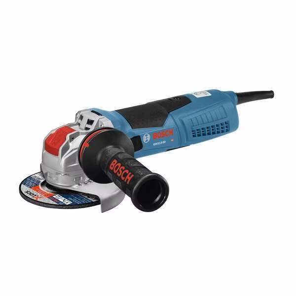 Angle Grinder, 13 A, Barrel Grip, 5.5 lb, Bosch, Mfr#: GWX13-50