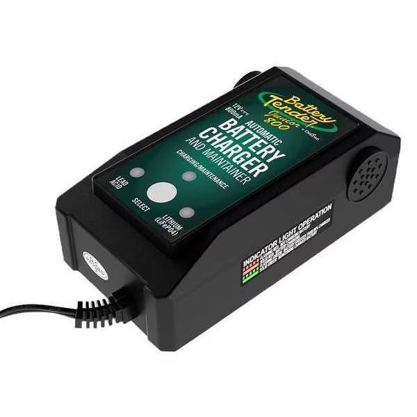 Battery Charger, Handheld Portable, 12VAC, Battery Tender, Mfr#: 022-0199-DL-WH