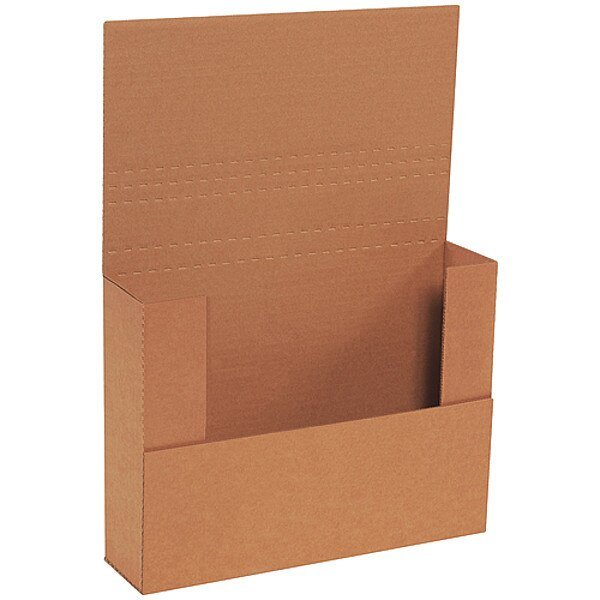 Easy-Fold Mailers, 12 1/8" x 9 1/8" x 4", Kraft, 50/Bundle, Partners Brand, Mfr#: M2BKXLK