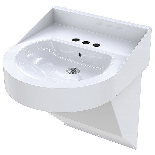 Best, Basin, DShape, 15-1/2inx12-1/2inx6in, Bestcare, Mfr#: WH3740-09