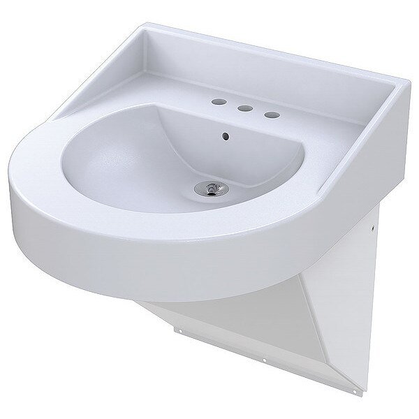 Best, Basin, DShape, 14-1/2inx12-1/2inx4in, Bestcare, Mfr#: WH3775-09