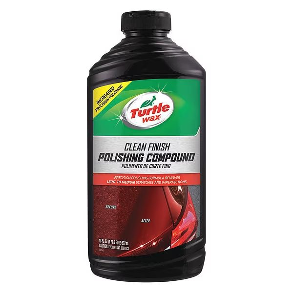 Polishing Compound, Plastic Bottle, 18 oz., Turtle Wax, Mfr#: T417