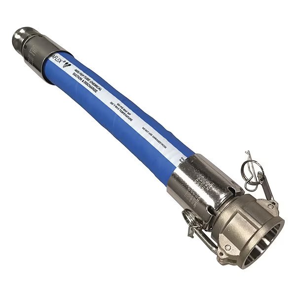 Chemical Hose Assembly, 2" ID x 5 ft., Novaflex, Mfr#: 4600-02000-5-SS-CXE