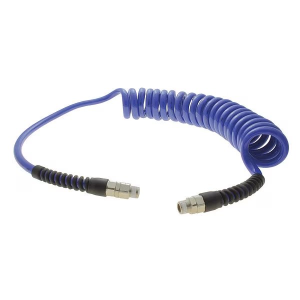 Coiled Air Hose, 1/4" ID x 12 ft., Atp, Mfr#: TT-14-15-NB-RS