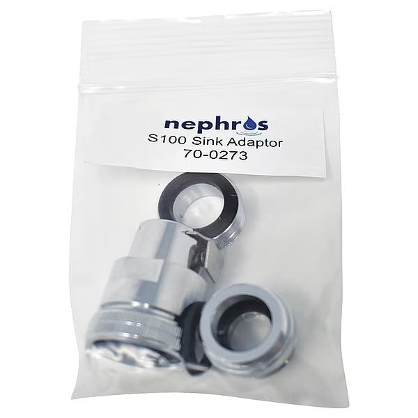 Sink Aerator Adapter, 1, Nephros, Mfr#: 70-0273