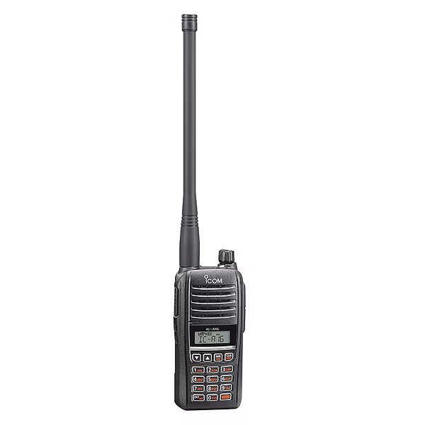 Aviation Radio, ICOM A16 Series, Analog, Icom, Mfr#: A16B 31 USA