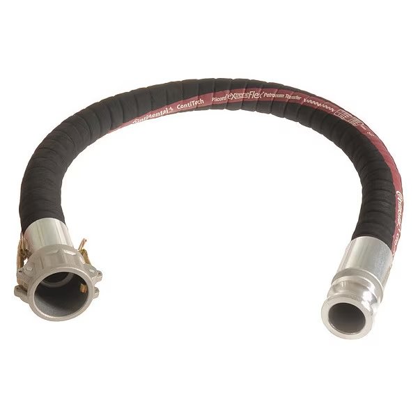 Petroleum Hose, 1-1/2" ID x 5 ft., Black, Continental, Mfr#: PTX150-05CE-G